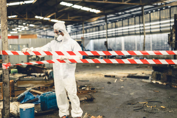 Professional Hoarding Cleanup technician working in Fort Collins, CO